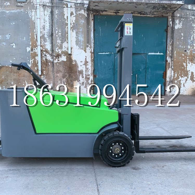 玛曲县小型电动叉车1吨2吨步行站驾式电瓶堆高充电装卸车液压升降车铲车